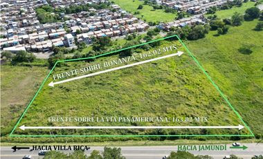 LOTE DESARROLLO COMERCIAL TIPO STRIP MALL O BODEGAS VIA PANAMERICANA