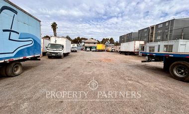 Arriendo amplio terreno de 3.750 mt2 en Av lo Espejo
