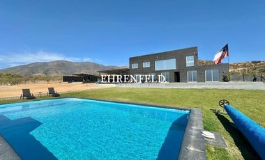 Olmue. Miradores de la Campana. Gran casa nueva.