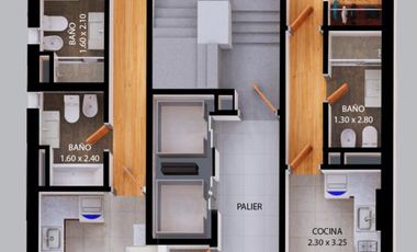 Departamento en  venta