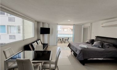 ESTUDIO EN PISO 5, TRES CARABELAS, LAGUITO, CARTAGENA.