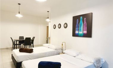 ALQUILER DE AIRBNB, MODERNO ESTUDIO EN LA REBECA, PEREIRA.