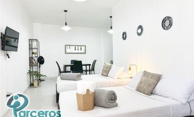 ALQUILER DE AIRBNB, MODERNO ESTUDIO EN LA REBECA, PEREIRA.