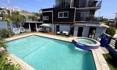 VENTA DE CASA CON VISTA AL MAR EN ROSARITO, BAJA CALIFORNIA