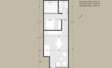 VENTA PH 2 AMB - PATIO - Liniers