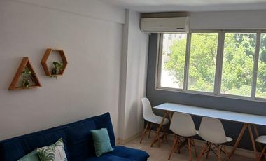 Alquiler temporario departamento 2 ambientes amoblado - Zoológico!! súper luminoso!!