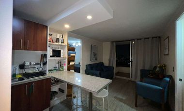 Moderno depto 2d+2b+e+bod en Metro Departamental