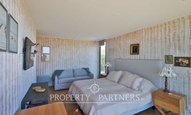 Casa de Ensueño con Vista Despejada al Mar en Exclusivo Condominio Agua Dulce, Huentelauquén