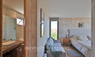Casa de Ensueño con Vista Despejada al Mar en Exclusivo Condominio Agua Dulce, Huentelauquén