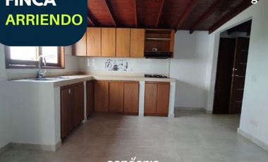 Finca en arriendo- Rionegro- Santa Barbara