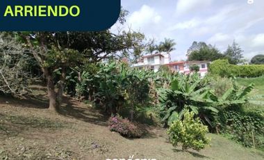 Finca en arriendo- Rionegro- Santa Barbara