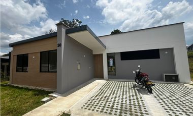 SE ARRIENDA CASA CAMPESTRE PARA ESTRENAR- SALMA P/CUESTA