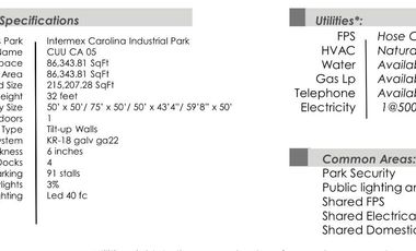 CHIH NTE. 86,343 ft2 Parque Ind. Carolina INDIR 05 LR 040324