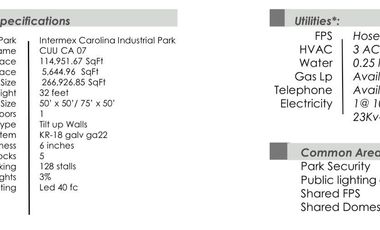 CHIH NTE. 114,951 ft2 Parque Ind. Carolina INDIR 07 LR 301024