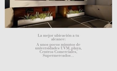 Se vende Departamentos de una y dos recamaras cerca de Plaza Américas