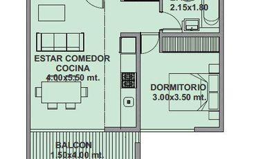 VENTA Departamento 2 ambientes - Pileta - SUM - Financiación