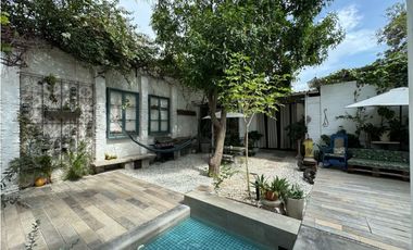 Casa restaurada en el centro histórico