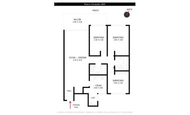 Departamento 4 ambientes con cochera Villa Urquiza