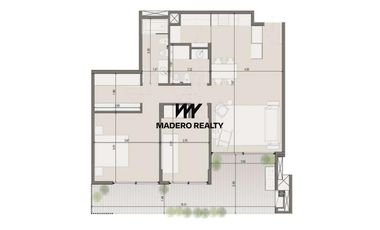 Venta de departamento 3 ambientes en Nordelta