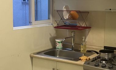 Departamento amueblado en colonia Roma