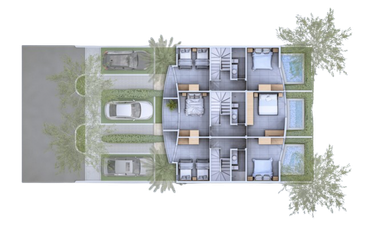 Casas en venta en Canoes Camino al Mar Punta Canoa