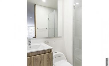 Moderno apartaestudio en arriendo, Nicolas de Federman con Balcon