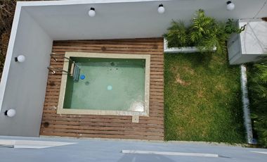 CASA EN VENTA EN RIVIERA MAYA PUERTO MORELOS CON 4 RECÁMARAS ALBERCA PRIVADA