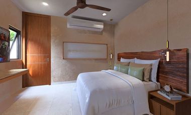 VILLAS EN VENTA CON 2 HABITACIONES Y ALBERCA EN EL PUERTO DE CHELEM, YUCATÁN.