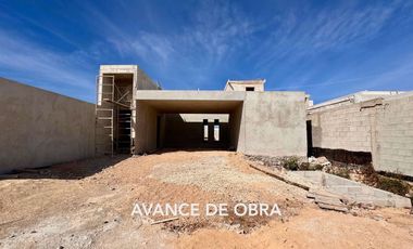 CASA VENTA MÉRIDA, MODELO TARO, ALBERCA, 4 HABITS, 696M2,CUMBRE III DZITYÁ