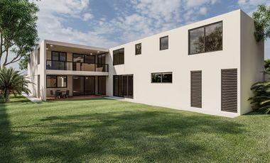 CASA VENTA MÉRIDA, MODELO TARO, ALBERCA, 4 HABITS, 696M2,CUMBRE III DZITYÁ