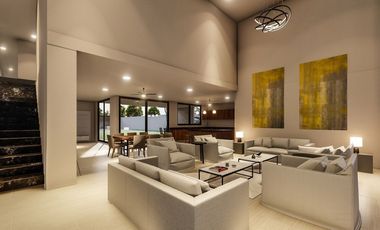 CASA VENTA MÉRIDA, MODELO TARO, ALBERCA, 4 HABITS, 696M2,CUMBRE III DZITYÁ