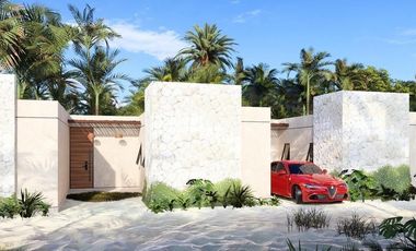 VILLAS EN VENTA CON 2 HABITACIONES Y ALBERCA EN EL PUERTO DE CHELEM, YUCATÁN.
