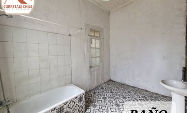 ARRIENDO CASA 3H 1B PATIO SIN ESTACIONAMIENTO GRAL JARPA