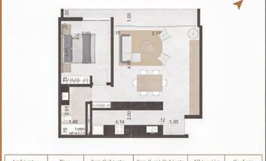departamento venta 2 ambientes san isidro