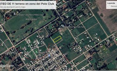 Lote en zona del Polo Club (Lote E= 330m2)