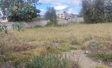 TERRENO PLANO EN VENTA HUACHI LA JOYA AMBATO