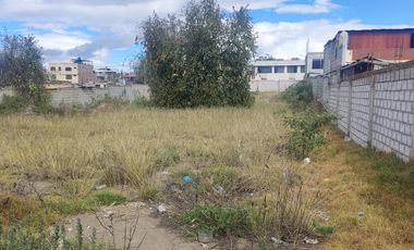 TERRENO PLANO EN VENTA HUACHI LA JOYA AMBATO