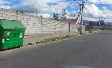 TERRENO PLANO EN VENTA HUACHI LA JOYA AMBATO
