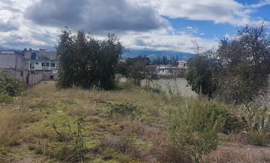 TERRENO PLANO EN VENTA HUACHI LA JOYA AMBATO