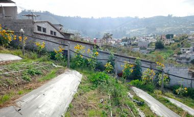 EN VENTA TERRENO PARA  VIVIENDA EN PINLLO AMBATO