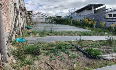EN VENTA TERRENO PARA  VIVIENDA EN PINLLO AMBATO