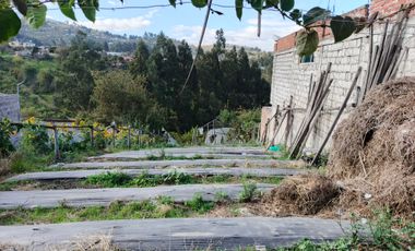 EN VENTA TERRENO PARA  VIVIENDA EN PINLLO AMBATO