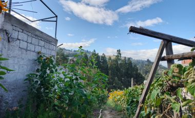 EN VENTA TERRENO PARA  VIVIENDA EN PINLLO AMBATO