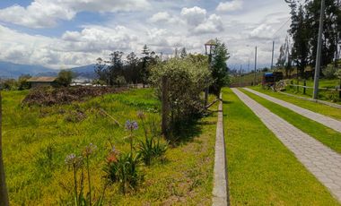 LOTE EN VENTA SECTOR NORTE DE AMBATO. EXCLUSIVO