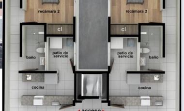 DEPARTAMENTOS EN VENTA EN SAN LUCAS TEPETLACALCO