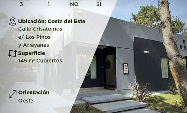 Calle Los Crisantemos e/ Los Pinos y Arrayanes  - Casa con jacuzzi en Costa del Este