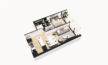 Departamento 2 Ambientes Venta En Pozo Cochera Amenities Village Design Güemes Financia
