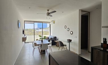 DEPARTAMENTO AMUEBLADO EN TEMOZON NORTE CON AMENIDADES.