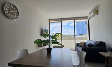 DEPARTAMENTO AMUEBLADO EN TEMOZON NORTE CON AMENIDADES.