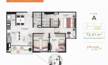 CESION PROYECTO TERRA 2 SABANETA FULL ACABADOS